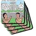 Rich Diesslins Funny General - Editorial Cartoons - Stone Henge - The Real Story - Coasters