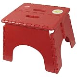 B&R Plastics 101-6R-RED EZ Foldz Step Stool by B & R Plastics