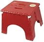 B&R Plastics 101-6R-RED EZ Foldz Step Stool