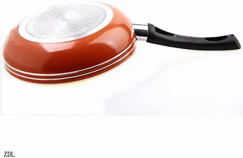 1piece 20cm Diameter Heat Isolated Handle Pfoa-free Ceramic Coated Stainless Steel Non Stick Frying Pan Kitchen Cooking Tools