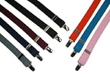 Womens Basic Elastic Suspender by CTM
