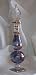 Egyptian Perfume Bottle  Mouth/Hand Blown  Weddings / Favors / Gifts - Color: Blue - (EPB-038BL)