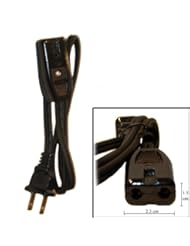 Kitchen: Goodmans Replacement Electrical Cord Fits Percolators, CO-PC3, Black 1/2 Inch Spacing, 2.5 Feet Long - Factory Services Inc