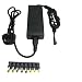 Ex-Pro Universal Laptop Notebook Travel power supply AC adapter with selectable input voltage for worldwide use. 95v -240v ac 50/60hz, output voltage 15v, 16v, 18v, 19v, 20v, 22v, 24v, LED Indication, Output current 4.0amps Max (15-24v dc Auto selection) - 96w . Covers a wide range of laptops coming with 6 common adapters for Sony, Compaq, Toshiba, Dell, HP, IBM, Gateway, Sharp & Acer Laptops - check your voltage type.