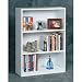 Ameriwood Manor Oak or White 3 Shelf Bookcase 03113GM 03153GM