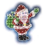 Noma #V21350 Holo Santa Decoration