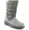 Skechers 38834c Womens Boots (6 M, Grey)