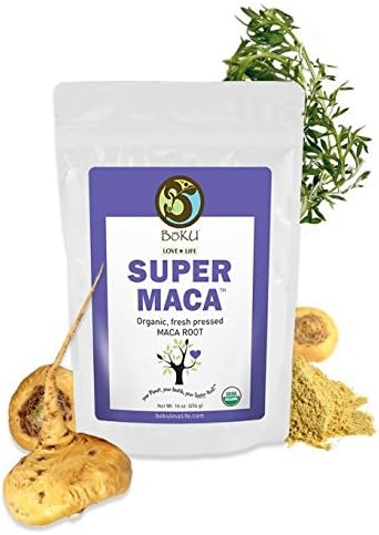 Boku Super Maca - Premium, Organic Fresh-Processed Maca Root Concentrate (16 oz, 90 servings)
