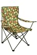 green plastic garden chair