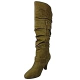 Damen Schuhe Stiefeletten, Schnallen Boots Synthetik in hochwertiger Leder Optik 39 EU [KYTL010]