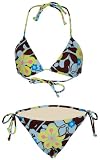 SABREE Floral Print String Bikini