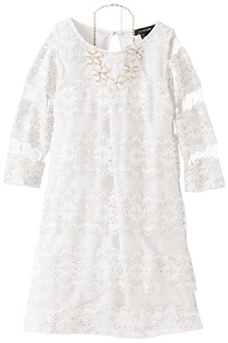 white lace silk dress Cumulus Silk/Lace Dress main image 1