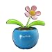 HK Blue Magic Cute Flip Flap Swing Dancing Solar Powered Flower Toys SF-B1