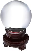 Clear Glass Crystal Ball 80mm (3.2