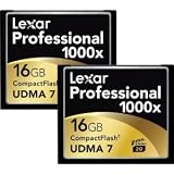 Buy Lexar Professional 1000x 16 GB CompactFlash Card 2-Pack LCF16GCTBNA10002