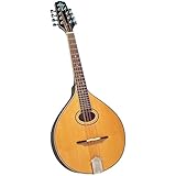 Trinity College TM-325 Standard Celtic Octave Mandolin with Hardshell Case - Natural Top