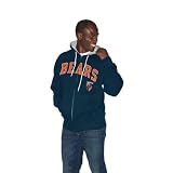 Chicago Bears NFL Step One Full Zip Hooded Sweatshirt