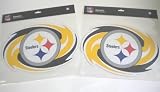 Pittsburgh Steelers 12" Car Magnets - Set of 2