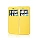 PASONOMI iPhone 6 Case, [Smart Window View] Apple iPhone 6 Folio Wallet Case - Slim Flip Leather Case for Apple iPhone 6 4.7 Inch Smartphone (Yellow)