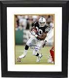 Darren McFadden Autographed/Hand Signed Oakland Raiders 8x10 Photo Custom Framed