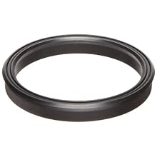 Lip Seal, Rectangular Profile, Buna-N O-Ring Loaded, Urethane