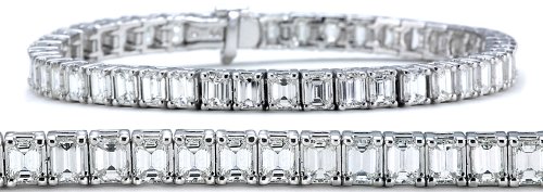 Emerald-Cut Diamond Bracelet (11 ct. tw.)