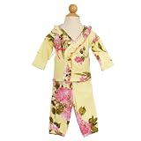 Mad Sky Yellow Pink Floral Kimono Top Baby Girls 2pc Outfit 9M