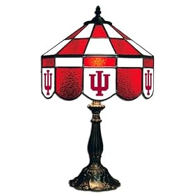 Stained Glass Table Lamp 22 Indiana University Hoosiers