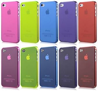 Ultra-thin after grind arenaceous for iPhone 4/4 (various colors) , Blue