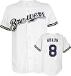 Ryan Braun Milwaukee Brewers Home Youth MLB Replica Jersey