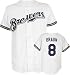 Ryan Braun Milwaukee Brewers Home White MLB Replica Jersey Image
