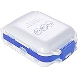 FaSoLa Portable Pill Case Box (Blue)