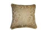 Luxury Damask 18" X 18" Decorative Cushion Cover - Gold
