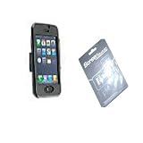 Black Aluminium Metal case for Apple iphone 3G + screen protector+ clip