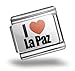 Italian Charms Original "I Love LaPaz region: