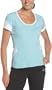 adidas Women's RESPONSE Court Tee, Art Green/White, Large