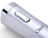 Ozeri Nouveaux Electric Wine Opener with Removable Free Foil Cutter, in Black, Silver or Red