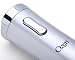 Ozeri Nouveaux Electric Wine Opener with Removable Free Foil Cutter, in Black, Silver or Red