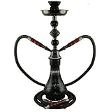 19 2 Hose Midnight Hookah Aficionado