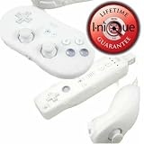 i-nique Colour-Me: 3 x silicone case (CLEAR) for Nintendo Wii Innovative Remote and Nunchuk + Free Controller Skin