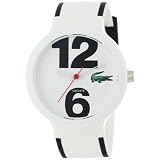 Lacoste Mens 2010542 GOA White with Black Edgi