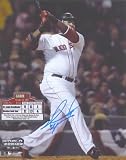 David Ortiz Ws Boston Red Sox Signed Autograph photo Uacc 8x10 #2