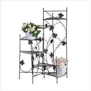 Metal Staircase Plant Stand by SHOPZEUS