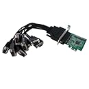 StarTech.com PEX8S952 8 Port Native PCI Express RS232 Serial Adapter Card with 16950 UART