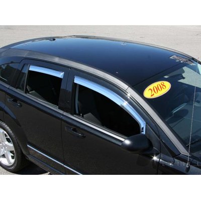 Dodge 07-08 Caliber Chrome Element Window Visors