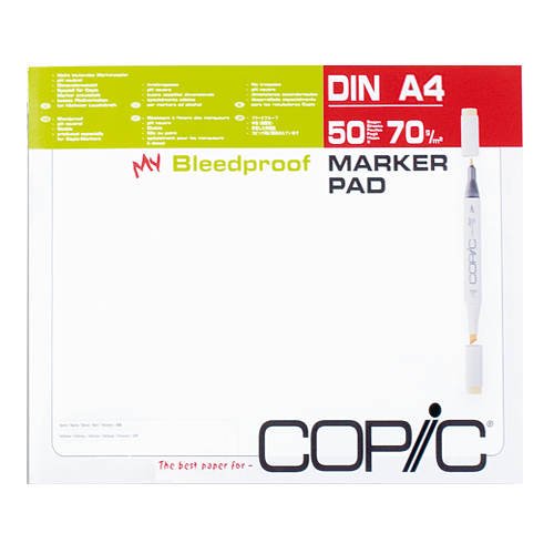 COPIC Alkohol Markerblock DINA4