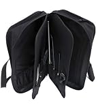 Messermeister 1066-16/B 16 Pocket Culinary Satchel, Black