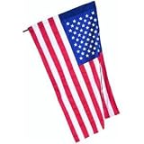 Valley Forge United States Nylon Flag with sleeve, measures 30-Inch x 50-Inch
