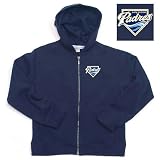 San Diego Padres MLB Girls Lucky Full Zip Hooded Jacket (Navy)