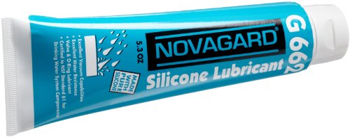 Novagard G662 General Purpose Lubricating, Protecting and Dielectric Silicone Compound, NSF61, 5.3 oz Tube